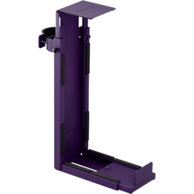 Arozzi  |  Under-desk  |  Arena PC Mount AZ-PCMOUNT-PP  |  Adjustable Height, Width  |  Purple