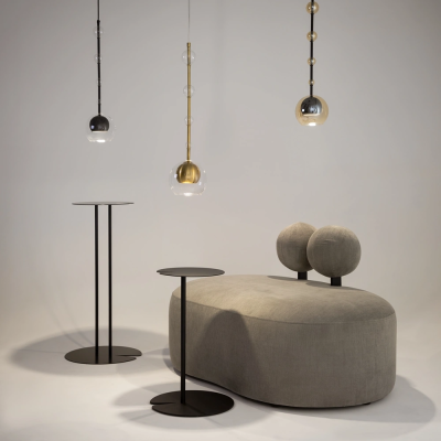 Pendant light ROS, excl. 1xGU10, max 28W, IP20