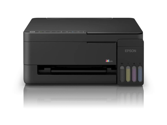 Epson EcoTank  |  L3351  |  Inkjet  |  Colour  |  Multifuction Printer  |  A4  |  Wi-Fi  |  Black