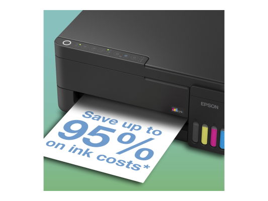 Epson EcoTank  |  L3352  |  Inkjet  |  Colour  |  Multifuction Printer  |  A4  |  Wi-Fi  |  Black