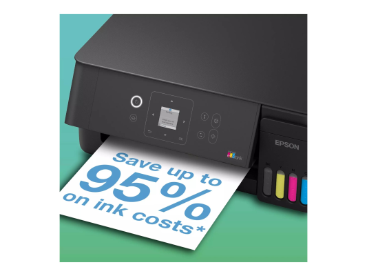 Epson EcoTank  |  L3361  |  Inkjet  |  Colour  |  Multifuction Printer  |  A4  |  Wi-Fi  |  Black
