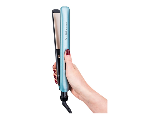 Remington  |  Hair Straitghtener  |  S9300 Shine Therapy Pro  |  Warranty 24 month(s)  |  Ceramic heating system  |  Ionic function  |  Display Digital  |  Temperature (min) °C  |  Temperature (max) 230 °C  |  Number of heating levels  |  Blue