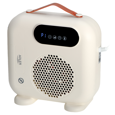 Adler LED Fan Heater with Remote Control  |  AD 7756  |  Fan heater  |  2000 W  |  Beige  |  IPX0