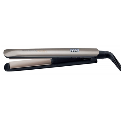 Remington  |  Keratin Protect Hair Straightener  |  S8540  |  Ceramic heating system  |  Display LCD  |  Temperature (max) 230 °C  |  Bronze / Black