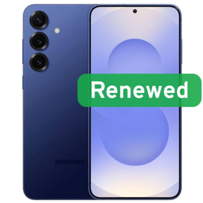Samsung Renewed Grade A  |  Galaxy S25+  |  Темно-синий  |  6.7 "  |  256 ГБ  |  5G