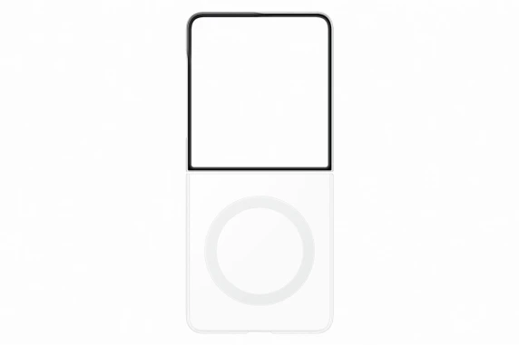 CF776CTE skaidrs magnēts Samsung Galaxy Flip 8, caurspīdīgs