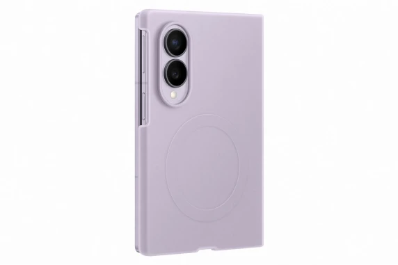 EF971CVE Silikona Magnēts Samsung Galaxy Fold 8, Violets
