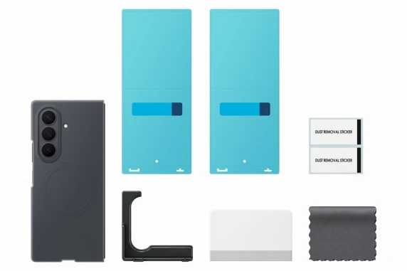 EF976CBE Силиконовый магнит Samsung Galaxy Fold 8 Ultra, Черный