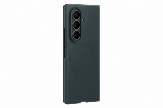 EF976CGE Silikona Magnēts Samsung Galaxy Fold 8 Ultra, Zaļš