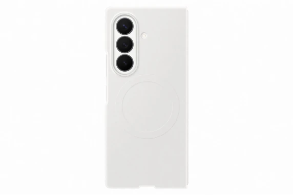 EF976CWE Silikona Magnēts Samsung Galaxy Fold 8 Ultra, Balts