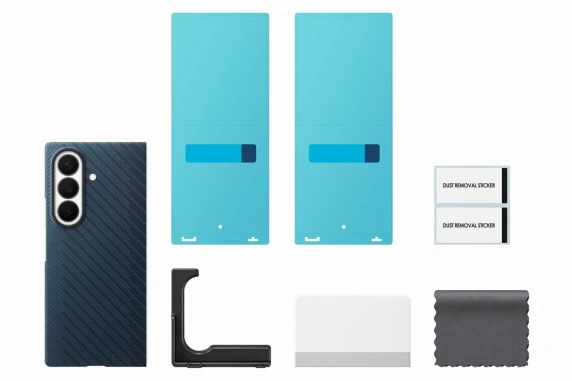 KF976SNE Carbon Magnet Samsung Galaxy Fold 8 Ultra, Темно-синий