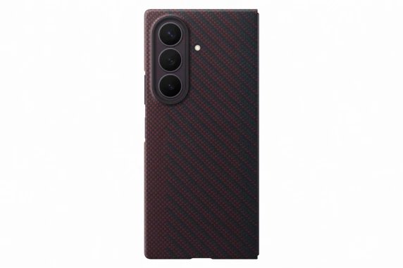 KF976SRE oglekļa magnets Samsung Galaxy Fold 8 Ultra, sarkans