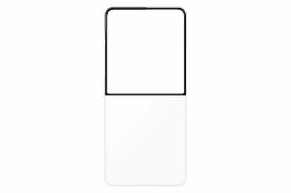 QF776CTE Caurspīdīgs Samsung Galaxy Flip 8, Caurspīdīgs