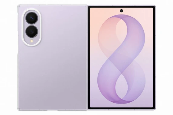 QF971CTE Caurs Samsung Galaxy Fold 8, Caurspīdīgs