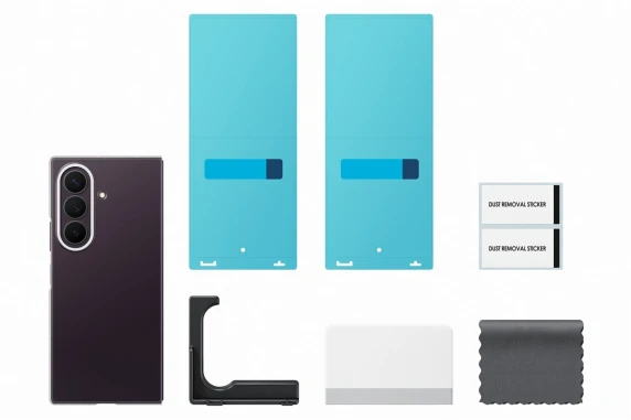 QF976CTE Caurspīdīgs Samsung Galaxy Fold 8 Ultra, Caurspīdīgs