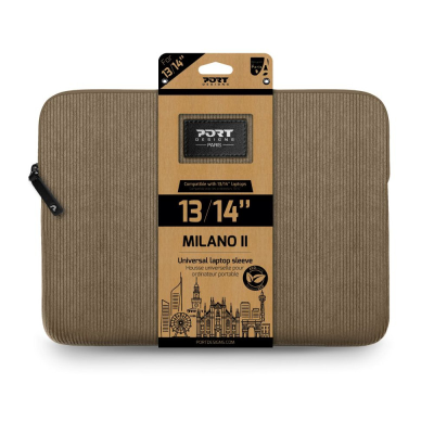 PORT DESIGNS MILANO II ECO SLEEVE 13 / 14 DESERT BROWN