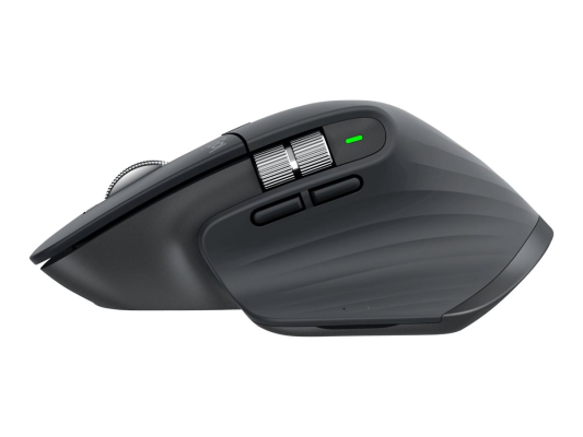Logitech MX MASTER 3S Wireless Mouse, 8000 DPI, Graphite