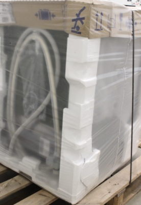 SALE OUT.  |  SALE OUT. Dishwasher  |  SMV4EMX71S  |  Built-in  |  Width 60 cm  |  Number of place settings 14  |  Number of programs 6  |  Energy efficiency class B  |  Display  |  AquaStop function  |  White  |  DAMAGED PACKAGING