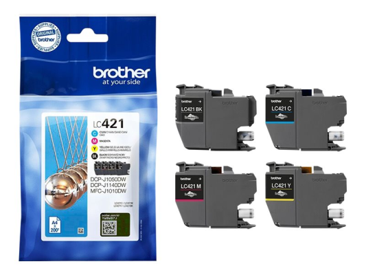 Brother LC421VAL tinte kasete Multipack  |  Brother