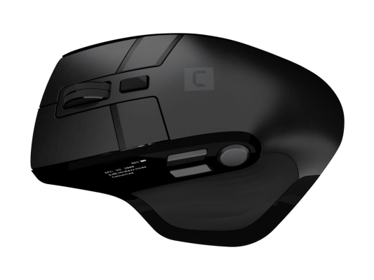 Мышь Natec  |  Jaguar Pro  |  Беспроводная  |  2.4 GHz, Bluetooth  |  Черный