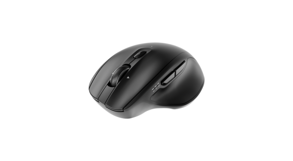 Gembird MUSW2-6B-02 Dual-mode 6-button wireless mouse, melns  |  Gembird