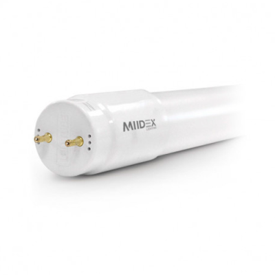 LED bulbs (100 pcs) T8, 24W, 150cm, 2400lm, 6000K, electricity connection from two sides!