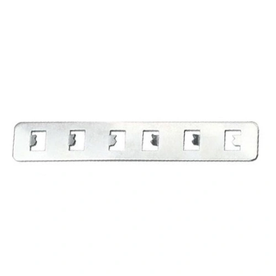 I connector for magnetic track for stretch ceilings