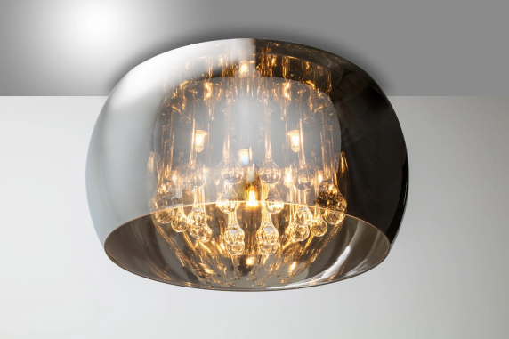 Ceiling lamp CRYSTAL, excl. 5xG9, max 40W, IP20