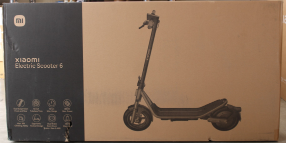 IZPĀRDOŠANA. Xiaomi Electric Scooter 6 GL  |  Xiaomi 24 month(s)  |  DAMAGED PACKAGING, DEMO