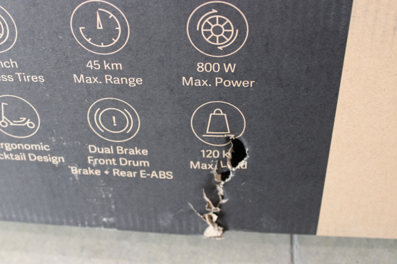 IZPĀRDOŠANA. Xiaomi Electric Scooter 6 GL  |  Xiaomi 24 month(s)  |  DAMAGED PACKAGING, DEMO