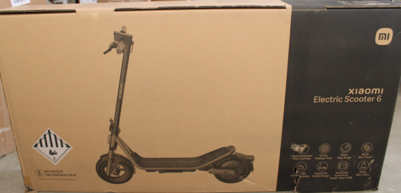 IZPĀRDOŠANA. Xiaomi Electric Scooter 6 GL  |  Xiaomi 24 month(s)  |  DAMAGED PACKAGING, DEMO