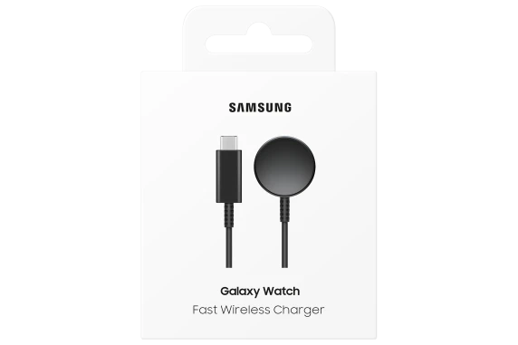 OL715BBEGWW Ātrais bezvadu lādētājs Samsung Galaxy Watch, melns