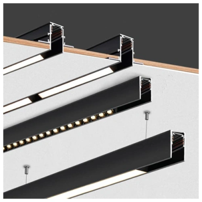 Smart LED Magnetic linear rail light 30W, 3CCT, 900 mm, 48V