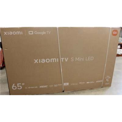 IZPĀRDOŠANA. Xiaomi TV S Mini LED 65 2026  |  IZPĀRDOŠANA. Xiaomi  |  S Mini LED 2026  |  65  |  Smart TV  |  Google TV  |  4K UHD  |  Tumši pelēks  |  BOJĀTA IEPACKA