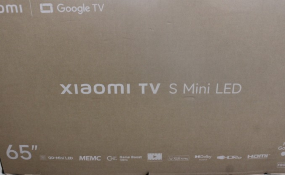IZPĀRDOŠANA. Xiaomi TV S Mini LED 65 2026  |  IZPĀRDOŠANA. Xiaomi  |  S Mini LED 2026  |  65  |  Smart TV  |  Google TV  |  4K UHD  |  Tumši pelēks  |  BOJĀTA IEPACKA