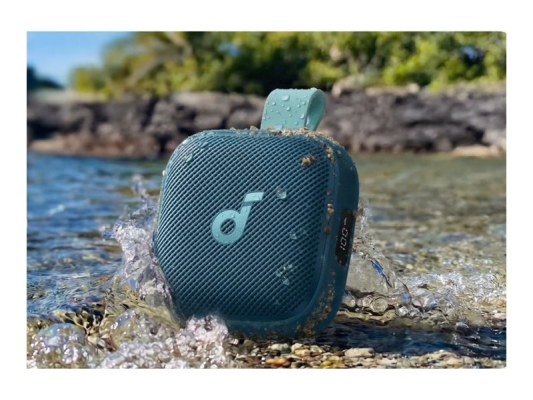 Anker Soundcore Speaker  |  Boom Go 3i  |  15 W  |  Waterproof  |  Bluetooth  |  Wireless connection  |  Portable  |  Blue
