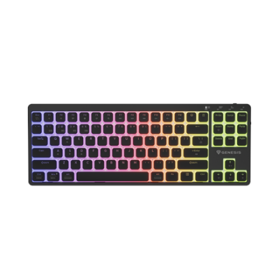 Genesis Thor 430 TKL  |  Gaming Keyboard  |  Wireless  |  Bluetooth  |  US  |  Linear  |  Black