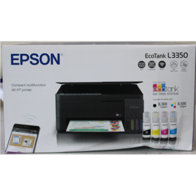 SALE OUT. Epson EcoTank L3350 Multifunctional Printer  |  SALE OUT.  |  Epson EcoTank  |  L3350  |  Inkjet  |  Colour  |  Multifuction Printer  |  A4  |  Wi-Fi  |  Black  |  DAMAGED PACKAGING