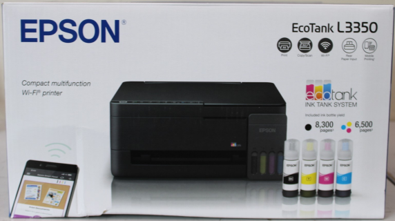 SALE OUT. Epson EcoTank L3350 Multifunctional Printer  |  SALE OUT.  |  Epson EcoTank  |  L3350  |  Inkjet  |  Colour  |  Multifuction Printer  |  A4  |  Wi-Fi  |  Black  |  DAMAGED PACKAGING