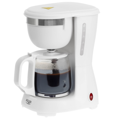 Adler Coffee Maker  |  AD 4381w  |  Drip  |  600 W  |  White