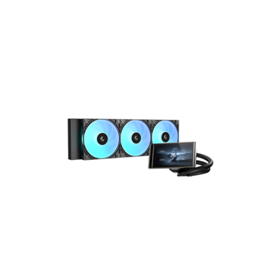 Deepcool LT360 VISION ARGB  |  Liquid Cooler  |  Black  |  Intel, AMD