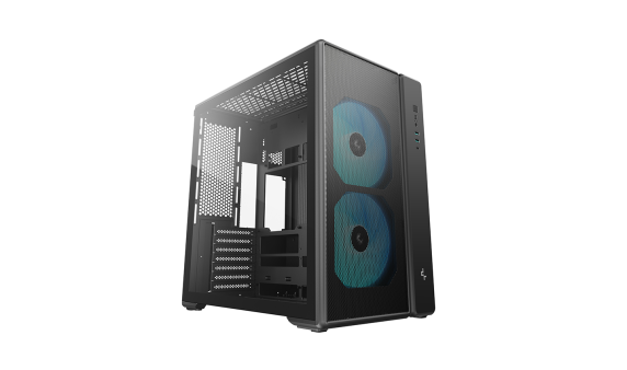 Deepcool Case  |  CG590 MESH 2F  |  Mid Tower  |  Black