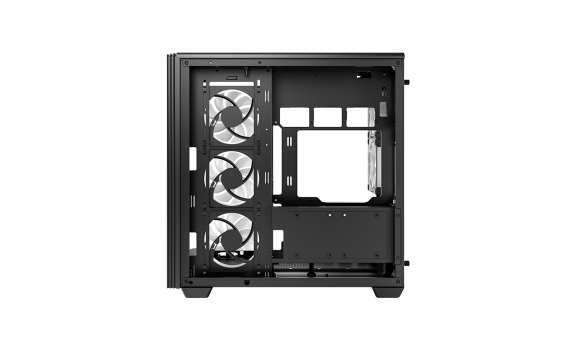 Deepcool Case  |  CG590U 5F  |  Midi-Tower  |  ATX PS2  |  Black