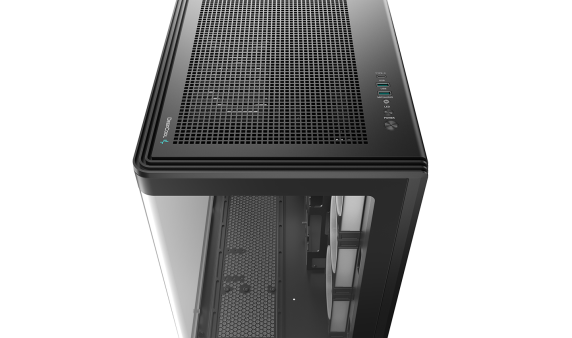 Deepcool Case  |  CG590U 5F  |  Midi-Tower  |  ATX PS2  |  Black