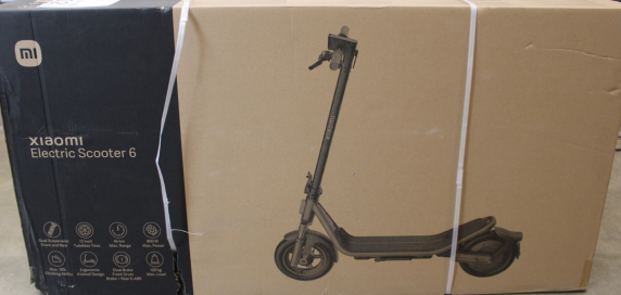 РАСПРОДАЖА. Xiaomi Electric Scooter 6 GL  |  Xiaomi 24 месяца(ев)  |  УПАКОВКА И КРАСКА С ПОВРЕЖДЕНИЯМИ (СПЕРЕДИ - СЛЕВА И СПРАВА)