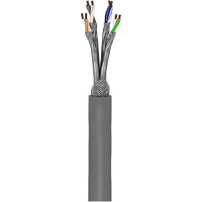 Goobay  |  CAT 6A Network Cable, S / FTP (PiMF), 50 m  |  96093  |  S / FTP  |  Grey