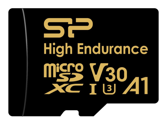 Silicon Power Flash atmiņas karte  |  Golden Series  |  64 GB  |  Flash atmiņas klase A1, V30, UHS-I U3  |  microSDXC