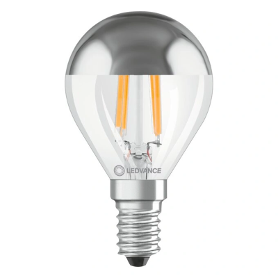 LED Filament bulb E14, P45, 4W, 2700K, 350Lm, 300°