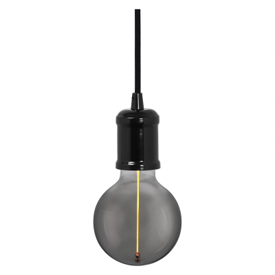 Decorative hanging wire for E27 lamp, max 25W, IP20, bulb not included