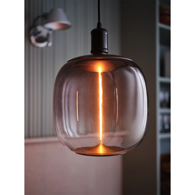 Decorative hanging wire for E27 lamp, max 25W, IP20, bulb not included